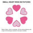 thumbnail image 4 of Parche de hierro en forma de corazón Uxcell, parches bordados, parches de transferencia de hierro para reparación de ropa, rosa claro, 30PCS 1.57"x1.37", 4 of 6