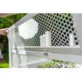 thumbnail image 4 of Vita Classic 12' L x 8' W x 4' H Vinyl Keyhole Composting Garden with Enclosure, White, VT17125, 4 of 10