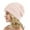 Pink, variant on Baqcunre Beanies Hats Women,Most Popular Custom Brand Winter Thick Warm Wool Hair Cuffed Chunky Knitting Hat Women Beige