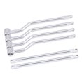 thumbnail image 4 of Kit de soportes de barras de soporte para alforjas de motocicleta para Honda Suzuki Yamaha Kawasaki Silver, 4 of 5