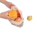 thumbnail image 2 of Topumt Reusable Produce Bag Organic Natural Cotton Mesh Vegetable Fruit Storage Pouch, 2 of 7