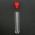 thumbnail image 3 of Uxcell 12x60mm Polystyrene Round Bottom Centrifuge Test Tubes Red 20 Pack, 3 of 3