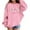 1#Pink, variant on Byoo Toddler Girls Graphic Hoodie Bow Print Hooded Sweatshirt Long Sleeves Pullover Top