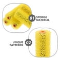 thumbnail image 3 of SKISUNO 40Pcs Yellow Sponge Paint Roller for Exterior Walls with Elastic Design, 3 of 6