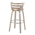 thumbnail image 6 of Cosini 30" Fixed-Height Bar Stool, Bar Chairs, Swivel Bar Stools, Bar Stools Set of 2, 6 of 6