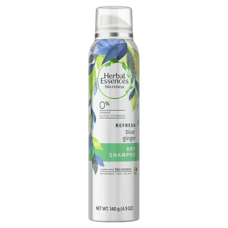 - Herbal Essences Bio:Renew Blue Ginger Refresh Dry Shampoo 4.9 oz