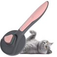 thumbnail image 1 of Fast Shipping Brush For Dogs And Cats, Self-cleaning Hair Brush For Small Dogs, Ergonomic Design Won't Scratch Skin-pink, 1 of 1
