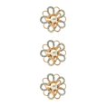 thumbnail image 4 of Sonducket Bufanda anillo elegante oro plata bufandas broche con diamantes de imitación galvanoplastia aleación envoltura abrazadera Heronsbill Type1 NO1, 4 of 6