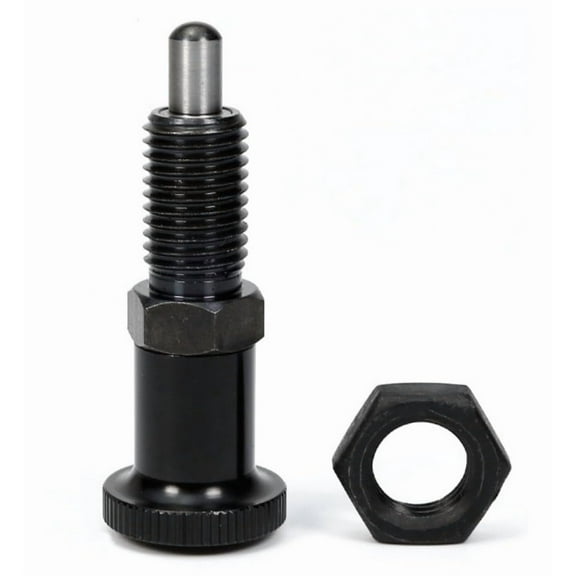 Spring Knob Plunger Retractable Spring Plunger Pull Ball Loaded Plunger Pin Non Lock Out Indexing Short Pull Knob Pin Spherical (M16)