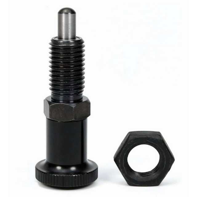 Spring Knob Plunger Retractable Spring Plunger Pull Ball Loaded Plunger Pin Non Lock Out Indexing Short Pull Knob Pin Spherical (M16)