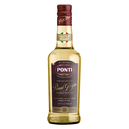 PONTI Pinot Grigio DOC White Wine Vinegar, 16.9 fl oz