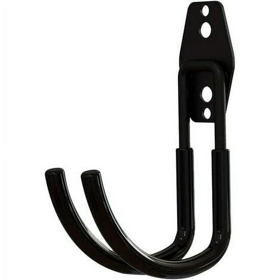 Garden Hose Wall Mount - Garden Hose Holder - High Performance - Black