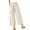 Beige, variant on HomeGardon Womens Linen Pants Womens Wide Leg Pants,Summer All Ethnic Style Embroidered Disc Buckle Cotton Linen Solid Color Elastic Waist Loose Straight Leg Pants,M-XXXXXL