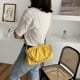 thumbnail image 5 of Bolso de hombro plisado para mujer, bolso de mano con cadena de PU Cloud Messenger (amarillo) Likrtyny Para estrenar, 5 of 9