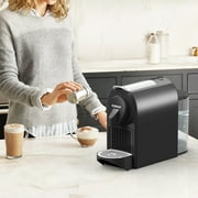 CHULUX Mini Espresso Machine for Italian Capsule, Coffee Maker for Espresso and Lungo, Black