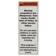 thumbnail image 2 of Tiara Boat Warning Decal 5451750 | Propeller Danger Sticker, 2 of 3