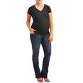thumbnail image 4 of Maternity Time and Tru Bootcut Denim Jean with Full Panel and 5 Pockets, 4 of 4