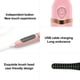 thumbnail image 4 of Rizador de pestañas calentado, rizadores de pestañas eléctricos recargables por USB para un rizado natural de larga duración, 4 of 5
