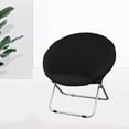 thumbnail image 1 of Easy To Chair For Folding Chair Moon Chair Fits Slipcover For Easy And Slipcover Easy To Clean In Various Colors Chair Fits black, 1 of 9