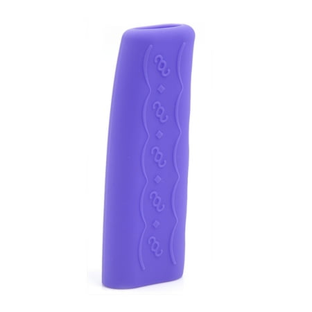Universal Purple Silicone Nonslip Hand Brake Cover Protector for Car