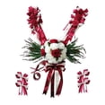 thumbnail image 5 of Car Jewelry Flowers Wedding Artificial Flowers Car Cutlery Bridal car Garland ation Burgundy, 5 of 8