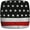 American Flag, variant on “N/A” American Flag Square Chair Seat Covers Set of 2 for Dining Chairs, Wood Elastic Seat Cushion Slipcovers for Home Kitchen Party Décor