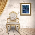 thumbnail image 3 of Wiley, Marta 12x14 Gold Ornate Wood Framed with Double Matting Museum Art Print Titled - Blue River Study III, 3 of 4