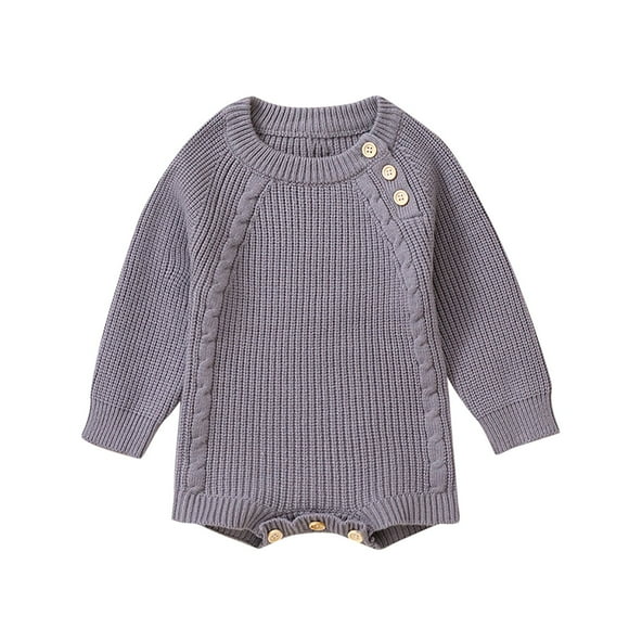 AherBiu Newborn Onesie Unisex Long Sleeve Comfy Baby Bodysuits Crewneck Infant Boys Girls Clothes