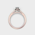 thumbnail image 4 of 1 Ct Wonderful IGI Certified Princess Cut Lab Grown Diamond Engagement Ring 10K Rose Gold (E/VVS2) | Solitaire Diamond Ring for Women | Size 9.5 by Diamond-Capitals, 4 of 8