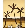 thumbnail image 3 of Unknown 15x18 Black Modern Framed Museum Art Print Titled - Palm Trees, 3 of 5