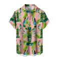 thumbnail image 5 of Ankishi Men's Hawaiian Shirts Lobster Button Down Casual Short Sleeve Carnival Beach Shirts Trendy Tops for Travel, 5 of 7