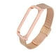 thumbnail image 4 of Correa de metal compatible con Xiaomi Mi Band 6 Smartwatch, repuesto de correa de acero, accesorios de pulsera, oro rosa, 4 of 14