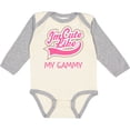 thumbnail image 3 of Inktastic Cute Like My Gammy Girls Long Sleeve Baby Bodysuit, 3 of 5