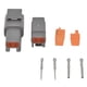 thumbnail image 1 of Conector de cable eléctrico, 5 juegos de conectores impermeables Conectores impermeables Conectores de clavija Valor inmejorable, 1 of 8