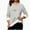 Gray, variant on Wensltd Women's Thermal Shirts Fleece Lined Undershirt Long Sleeve Tops Warm Winter Base Layer