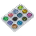 thumbnail image 2 of lionlar 12pcs UV Gel Dust Powder Colorful Decoration Set Accessory Crafts Style-01, 2 of 9