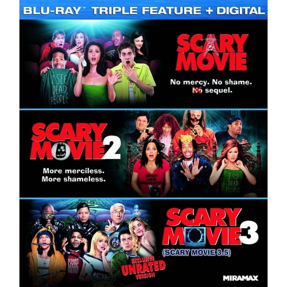 Scary Movie Triple Feature (Blu-ray)