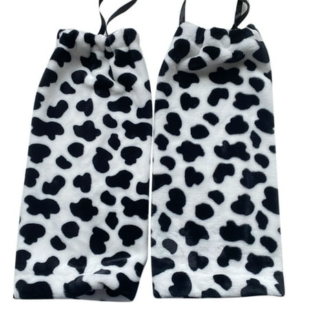 

Women Student Plush Leg Warmers Lolita Kawaii Cow Harajuku Foot Covers Socks
