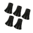 Walking Cane Tip, 5pcs 19mm Crutch Tips Prevent Slipping Soft Thicken
