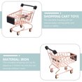 thumbnail image 4 of Shisuyan Mini Shopping Cart Toys Rose Gold 2Set 4.7x4.1in, 4 of 8