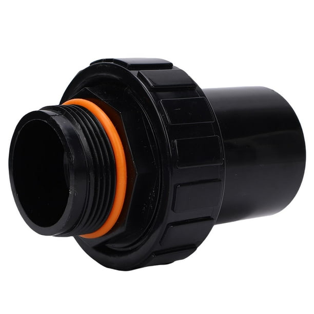 Tubería De Agua Recta Del Tanque De , Conector De Adaptador De Unión De PVC Con Junta Roscada, Para Accesorios De Bomba De Piscina