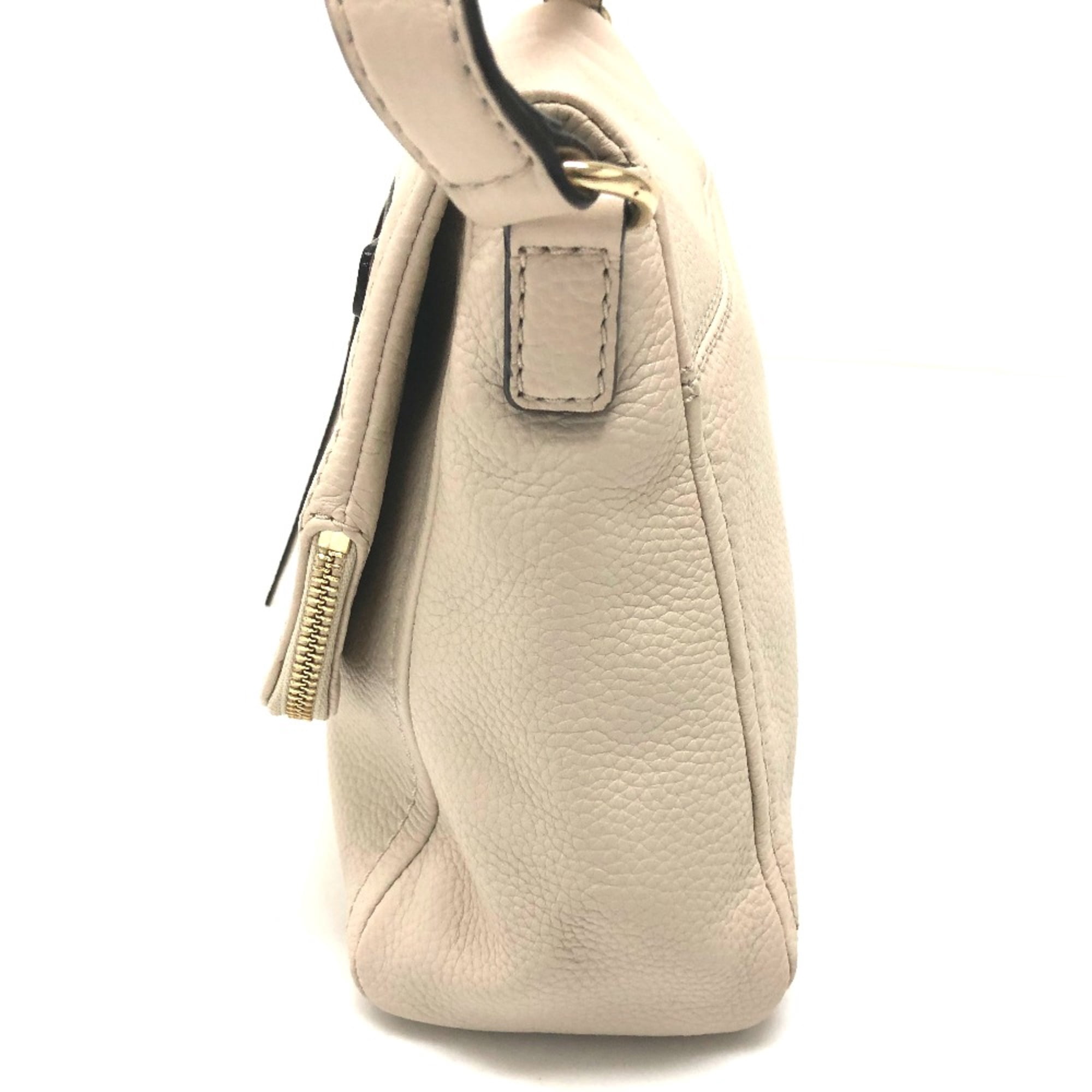 Pre-Owned Kate Spade PXRU6223 Crossbody Bag 2WAY Hand Bag Shoulder Bag Light Beige (Good)