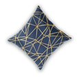 thumbnail image 2 of Geometric Star Pattern 16x16in 2-Piece Cotton Fleece Throw Pillow Covers, Shrink Resistant, Hidden Zip, 2 of 5