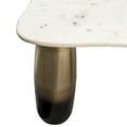thumbnail image 5 of Sagebrook Home Marble/metal Wht/gld Table, 5 of 10
