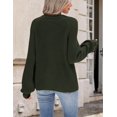 thumbnail image 6 of Zeagoo Cardigan Sweaters for Women Long Sleeve Chunky Knit Cardigan CEW Neck Button Down Fall Fashion, 6 of 6
