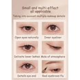 thumbnail image 5 of Judydoll-Lápiz Delineador de ojos líquido negro, resistente al agua, 24 horas de duración, maquillaje de ojos suave, superfino, nuevo （03 Cold tea browm, 5 of 5