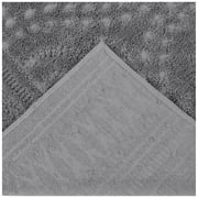 Better Trends 102 x 110 Bedspread For Queen Size Bed 100% Cotton Soft & Breathable Bedding Luxurious Medallion Design, Machine Washable (Gray) Rio Collection