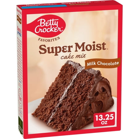 Betty Crocker Favorites Super Moist, Milk Chocolate, Cake Mix, 13.25 oz