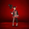 thumbnail image 2 of California Costumes Dark Circus Clown Child Costume XL Unisex, 2 of 5