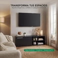 thumbnail image 3 of Mueble para TV 55” con Repisas y Almacenamiento, Centro de Entretenimiento Moderno de Madera Sala negro, 3 of 7